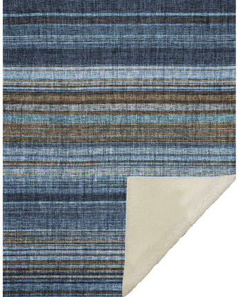 Portico PO2 Navy Throw Blanket