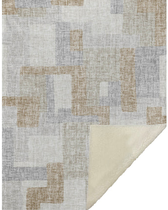 Portico PO3 Ivory Throw Blanket