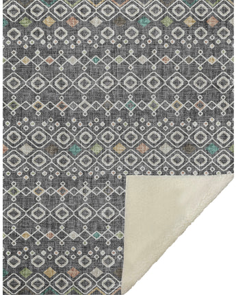 Portico PO4 Gray Throw Blanket