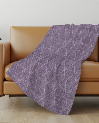 Ravenna RN10-S Purple Throw Blanket