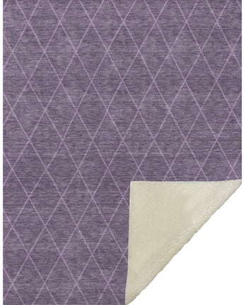 Ravenna RN10-S Purple Throw Blanket