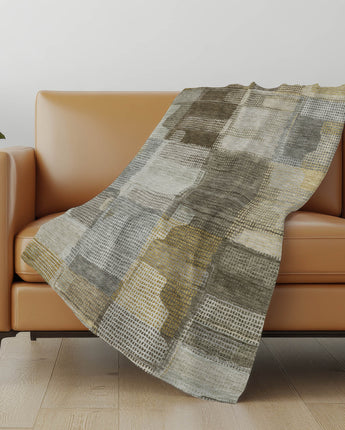 Ravenna RN10-P Taupe Throw Blanket