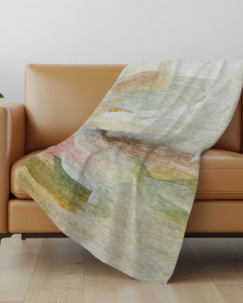 Ravenna RN11-P Linen Throw Blanket