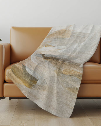 Ravenna RN11-P Taupe Throw Blanket
