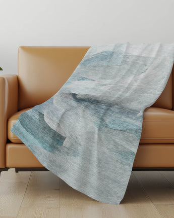 Ravenna RN11-P Teal Throw Blanket
