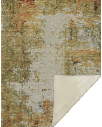 Ravenna RN1-P Olive Throw Blanket