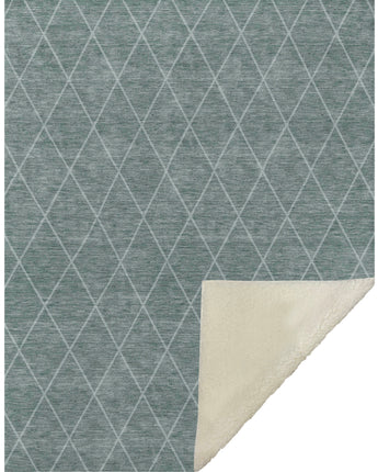Ravenna RN1-S Teal Throw Blanket