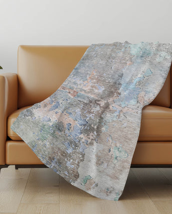 Ravenna RN3-P Taupe Throw Blanket