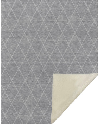 Ravenna RN3-S Gray Throw Blanket