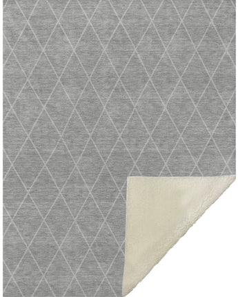 Ravenna RN4-S Gray Throw Blanket