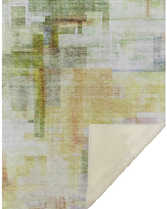 Ravenna RN6-P Green Throw Blanket