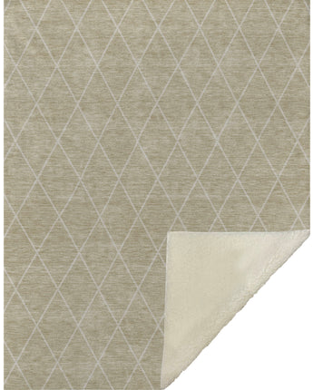 Ravenna RN7-S Khaki Throw Blanket