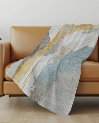 Ravenna RN7-P Gold Throw Blanket