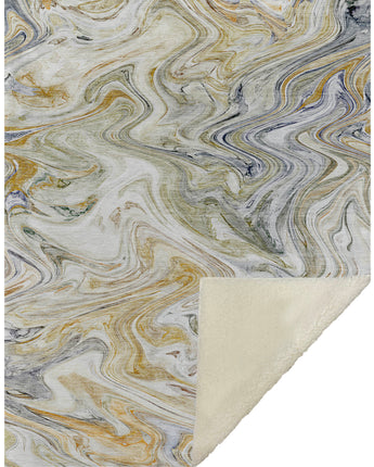 Ravenna RN8-P Linen Throw Blanket