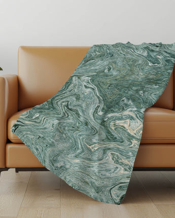 Ravenna RN8-P Teal Throw Blanket
