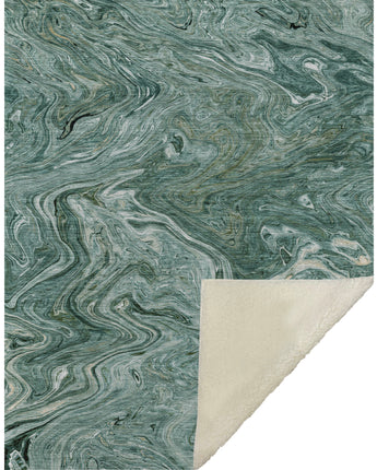 Ravenna RN8-P Teal Throw Blanket