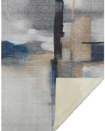 Ravenna RN9-P Blue Throw Blanket
