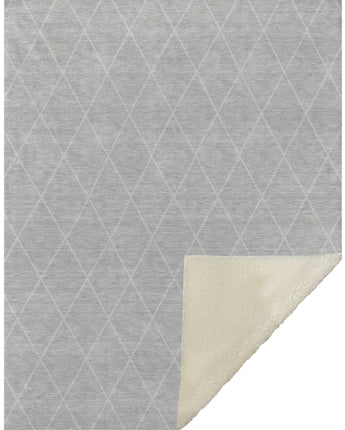 Ravenna RN9-S Silver Throw Blanket
