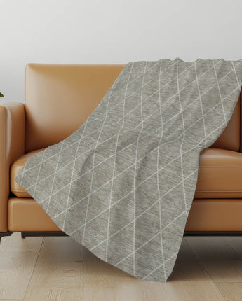 Ravenna RN9-S Taupe Throw Blanket