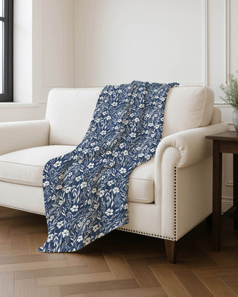 Soft Essentials SE4 Navy Throw Blanket
