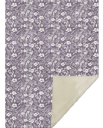 Soft Essentials SE4 Purple Throw Blanket