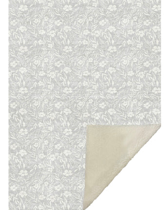 Soft Essentials SE4 Silver Throw Blanket