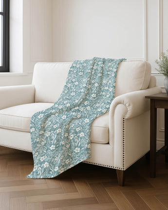 Soft Essentials SE4 Teal Throw Blanket