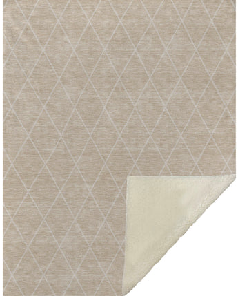 Solace SL12-S Beige Throw Blanket