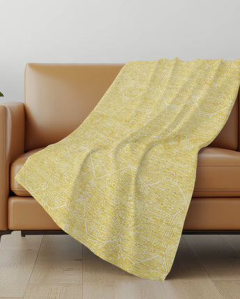 Solace SL12-P Yellow Throw Blanket