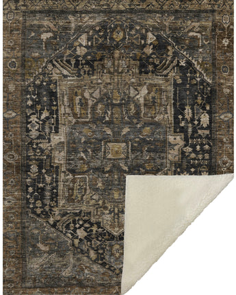 Solace SL14-P Charcoal Throw Blanket
