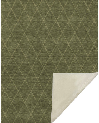 Solace SL3-S Olive Throw Blanket