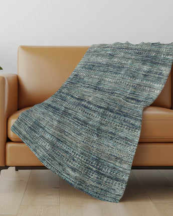Solace SL3-P Teal Throw Blanket