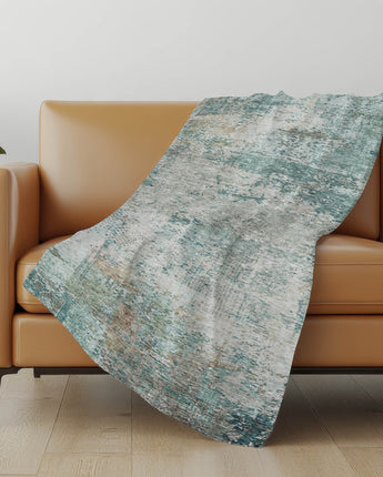 Solace SL5-P Teal Throw Blanket