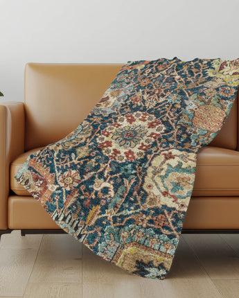 Tabrook TB10 Navy Throw Blanket