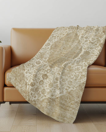 Tabrook TB13 Beige Throw Blanket
