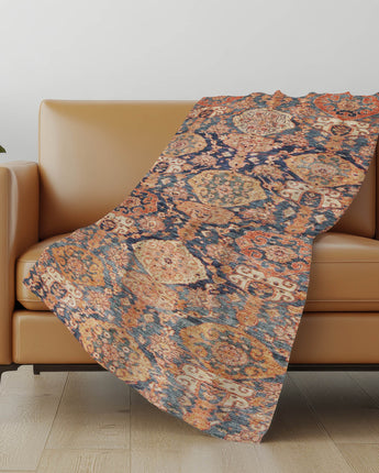 Tabrook TB3 Terracotta Throw Blanket