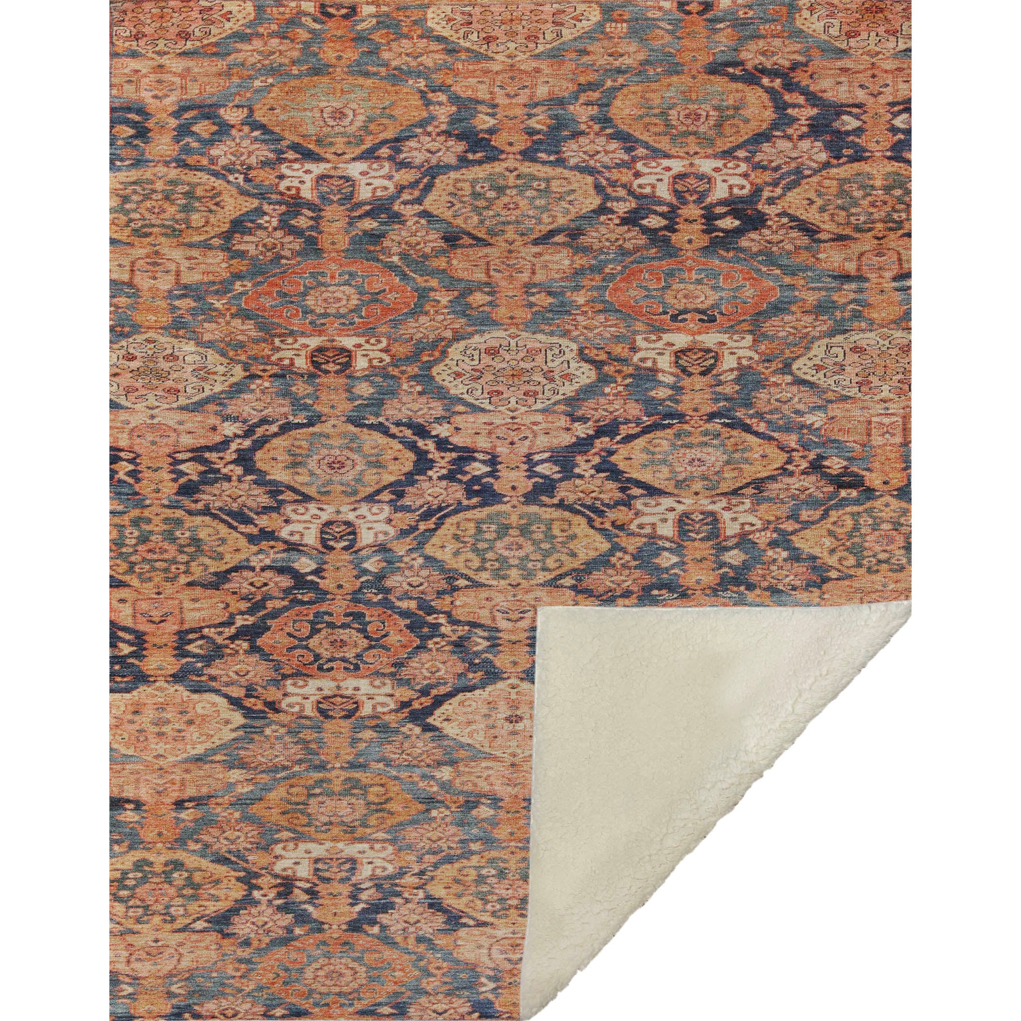Tabrook TB3 Terracotta Throw Blanket – Dalyn Rug Company