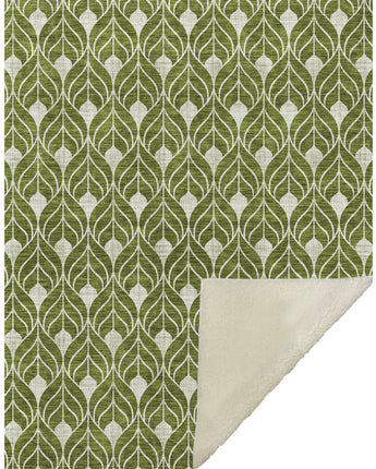 The Reserve TR10 Olive Throw Blanket