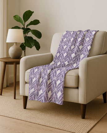The Reserve TR10 Plum Throw Blanket