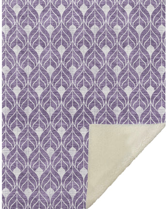 The Reserve TR10 Plum Throw Blanket