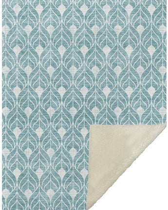 The Reserve TR10 Teal Throw Blanket