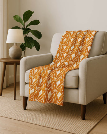 The Reserve TR10 Terracotta Throw Blanket