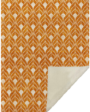 The Reserve TR10 Terracotta Throw Blanket