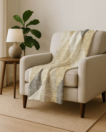 The Reserve TR11 Wheat Throw Blanket