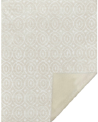 The Reserve TR12 Beige Throw Blanket