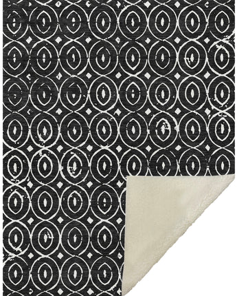 The Reserve TR12 Black Throw Blanket