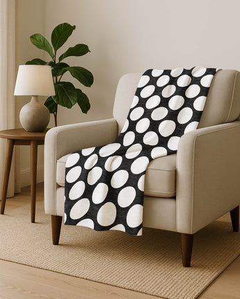The Reserve TR13 Black Throw Blanket