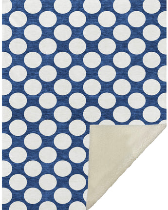The Reserve TR13 Navy Throw Blanket