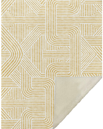 The Reserve TR14 Gold Throw Blanket