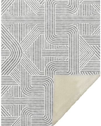 The Reserve TR14 Gray Throw Blanket